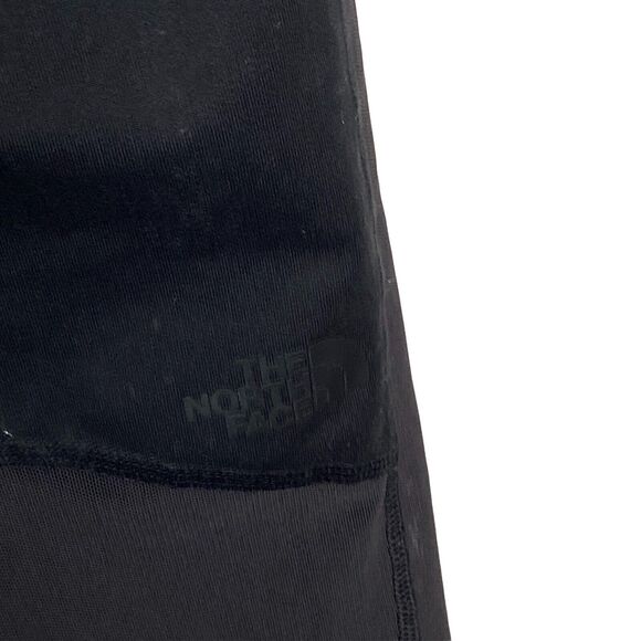 The North Face High Waisted Leggings Black Sz S Flashdry Ankle Mesh Logo - Picture 4 of 8